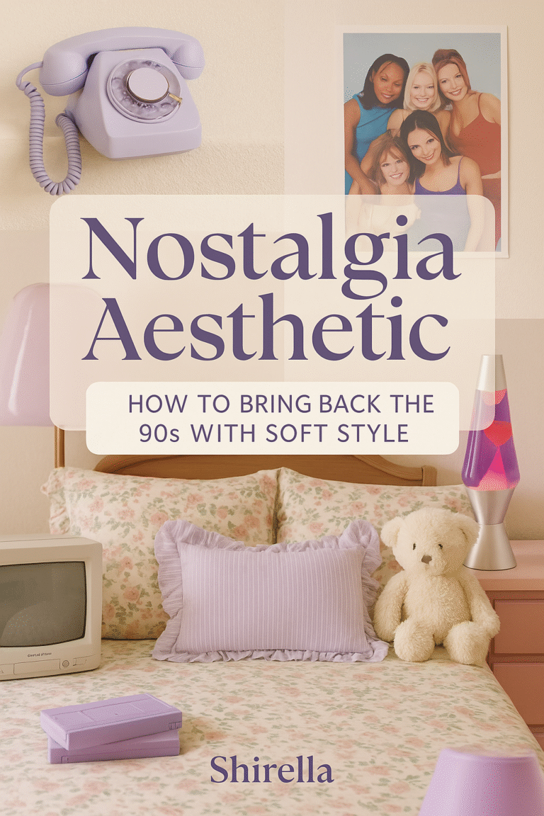 Nostalgia Aesthetic — How to Bring Back the 90s with Soft Style